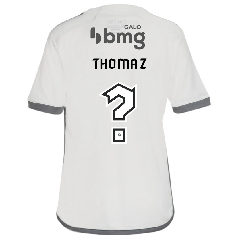 Danxen Niño Camiseta Thomaz #0 Blanquecino 2ª Equipación 2025/26 La Camisa México