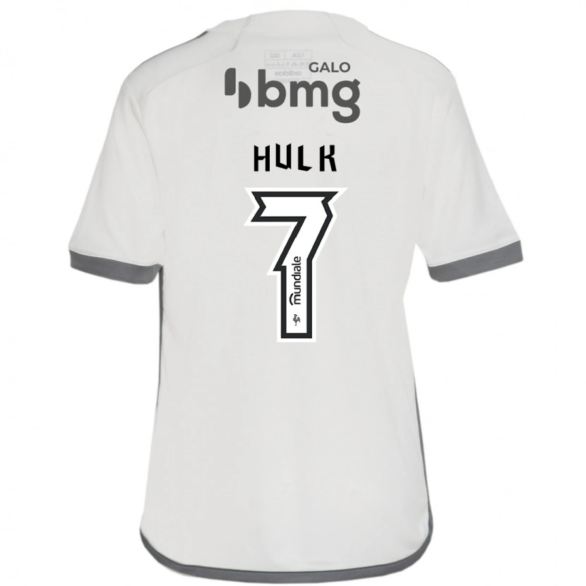 Danxen Niño Camiseta Hulk #7 Blanquecino 2ª Equipación 2025/26 La Camisa México