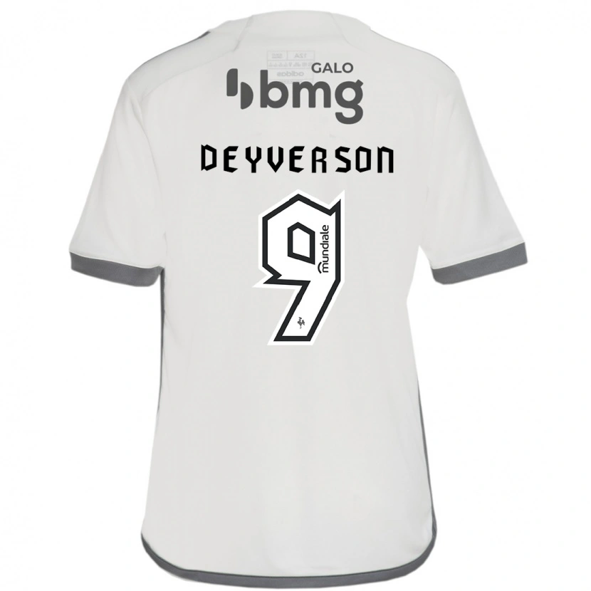 Danxen Niño Camiseta Deyverson #9 Blanquecino 2ª Equipación 2025/26 La Camisa México