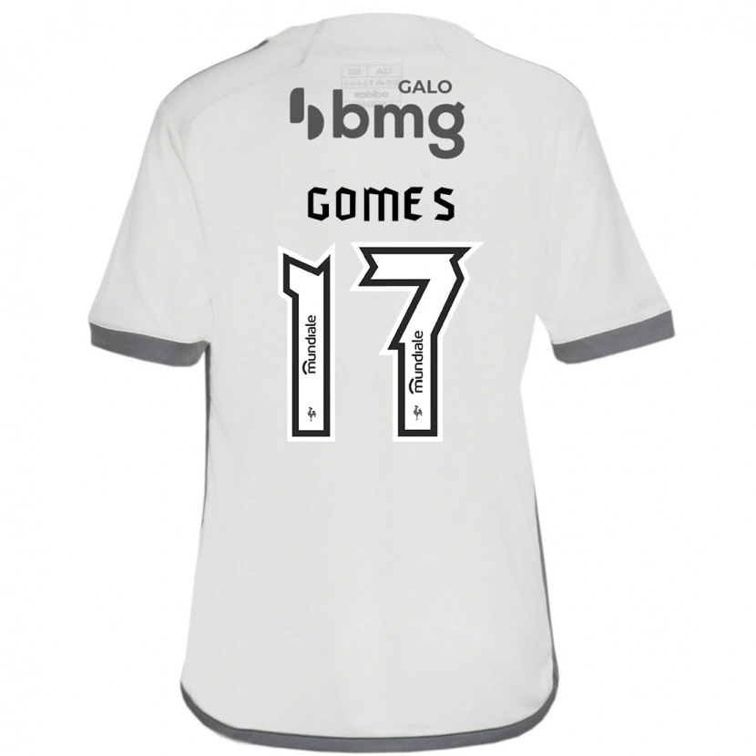 Danxen Niño Camiseta Igor Gomes #17 Blanquecino 2ª Equipación 2025/26 La Camisa México