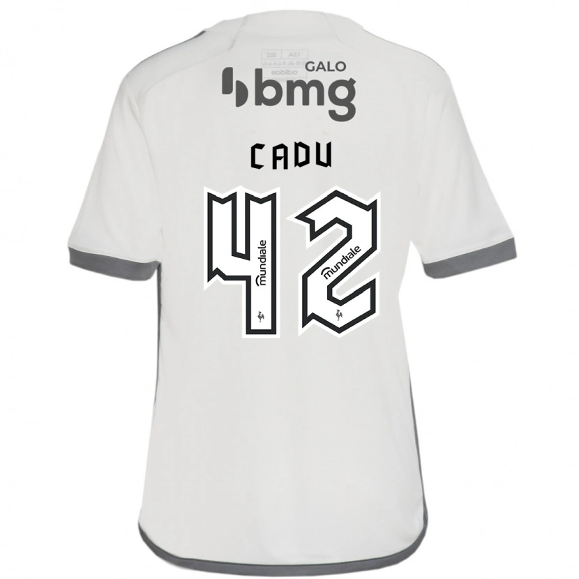 Danxen Niño Camiseta Cadu #42 Blanquecino 2ª Equipación 2025/26 La Camisa México