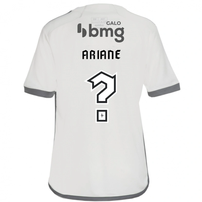 Danxen Niño Camiseta Ariane #0 Blanquecino 2ª Equipación 2025/26 La Camisa México