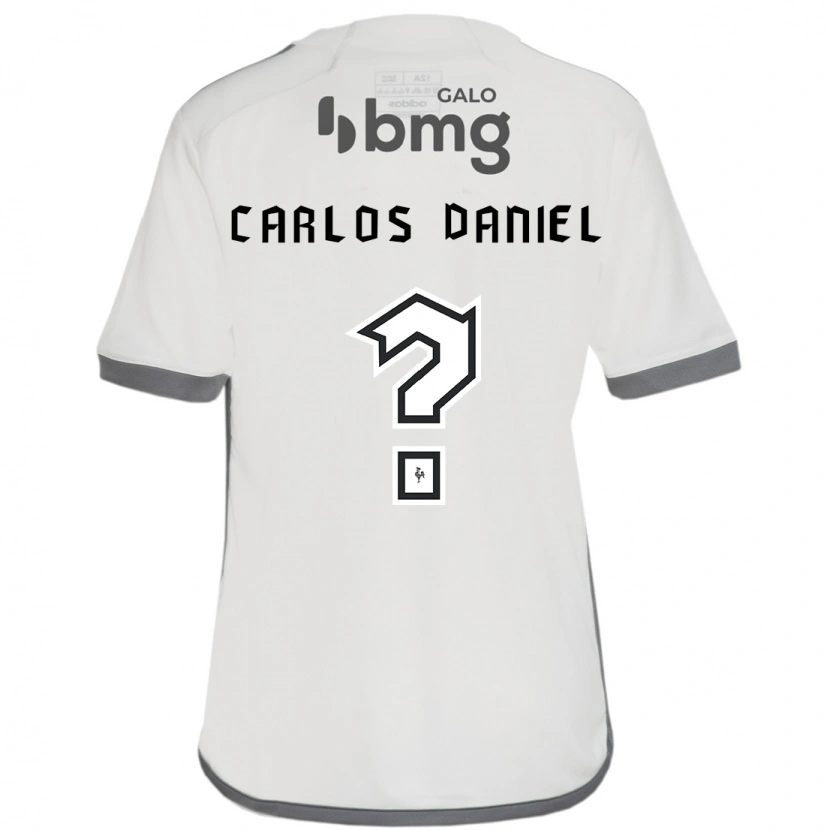 Danxen Niño Camiseta Carlos Daniel #0 Blanquecino 2ª Equipación 2025/26 La Camisa México