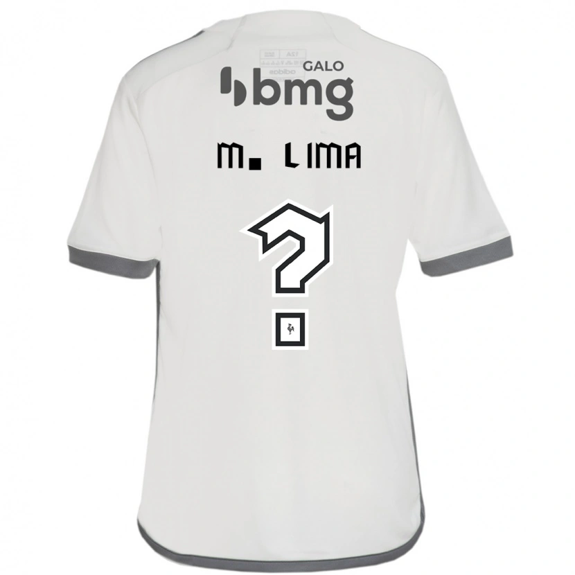 Danxen Niño Camiseta Matheus Lima #0 Blanquecino 2ª Equipación 2025/26 La Camisa México