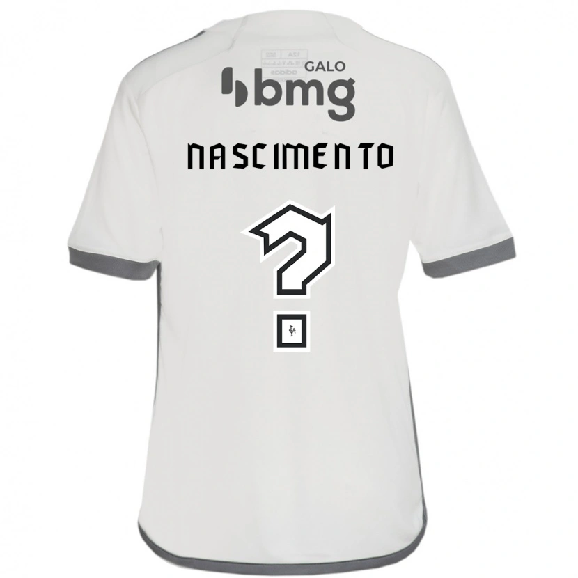 Danxen Niño Camiseta Ruan Nascimento #0 Blanquecino 2ª Equipación 2025/26 La Camisa México