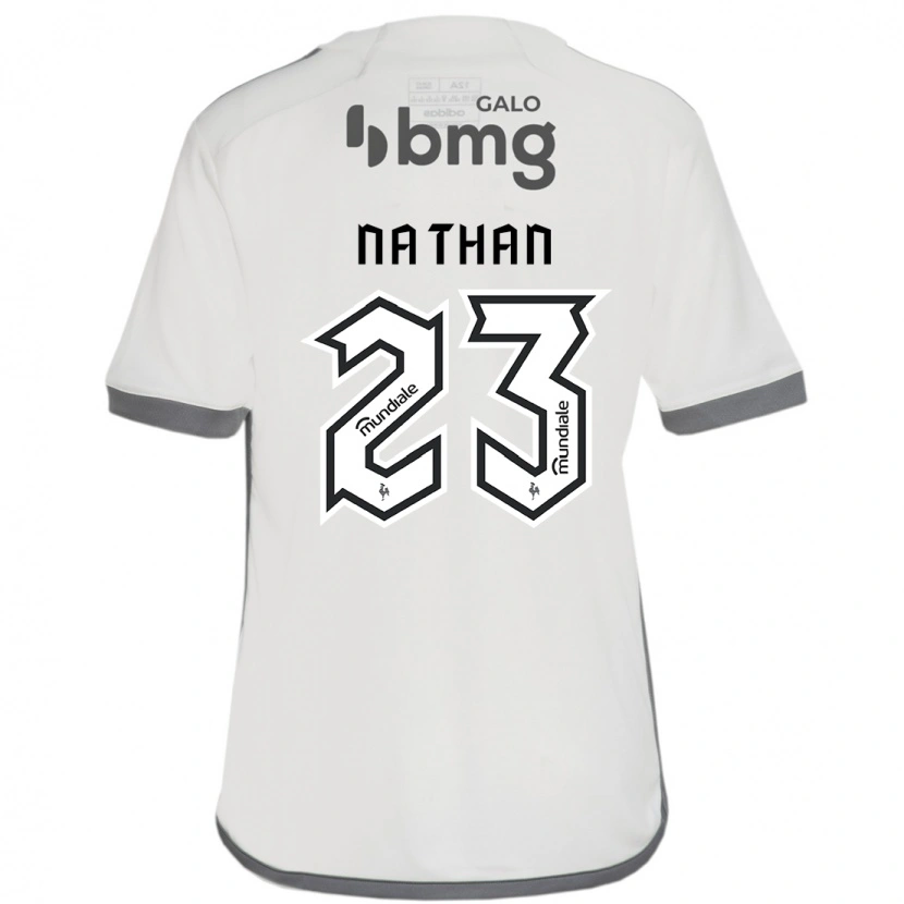 Danxen Niño Camiseta Nathan #23 Blanquecino 2ª Equipación 2025/26 La Camisa México