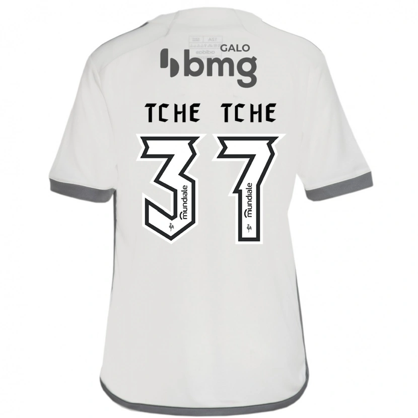 Danxen Niño Camiseta Tche Tche #37 Blanquecino 2ª Equipación 2025/26 La Camisa México
