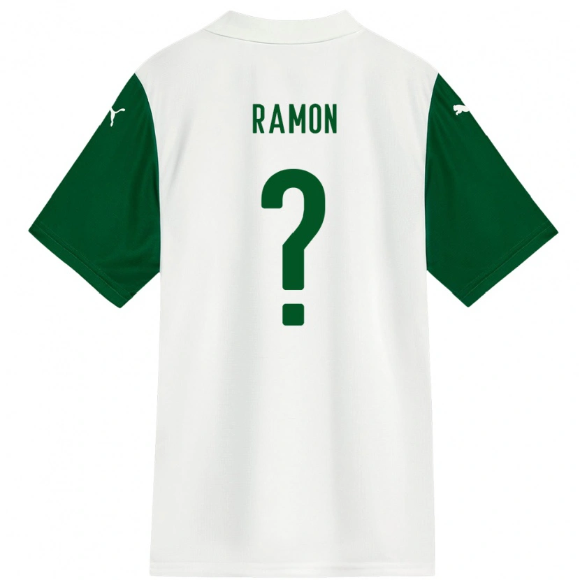 Danxen Niño Camiseta Ramon #0 Verde Blanco 2ª Equipación 2025/26 La Camisa México