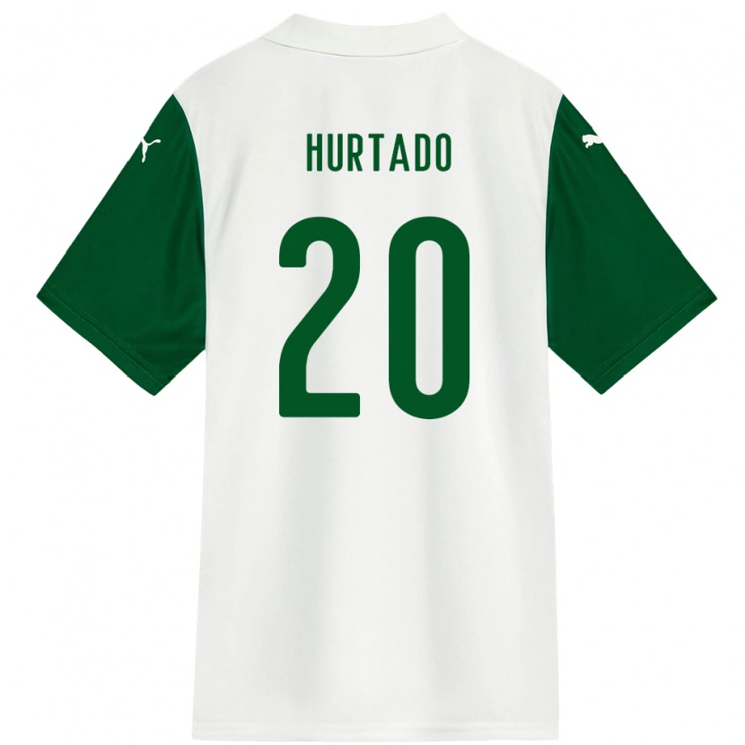 Danxen Niño Camiseta Flavio Hurtado #20 Verde Blanco 2ª Equipación 2025/26 La Camisa México