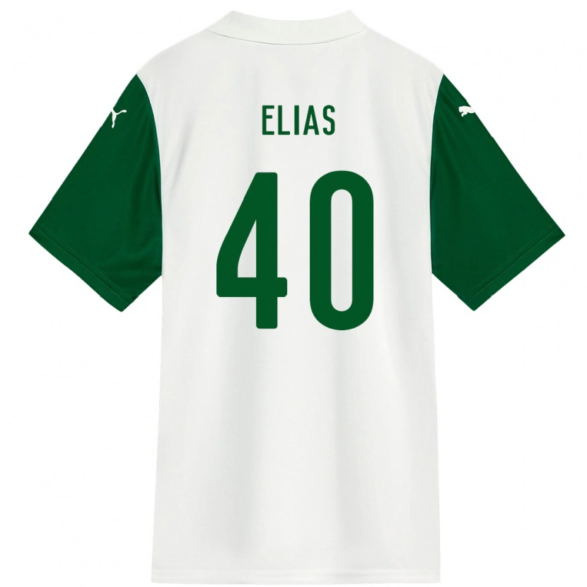 Danxen Niño Camiseta Allan #40 Blanco Verde 2ª Equipación 2025/26 La Camisa México