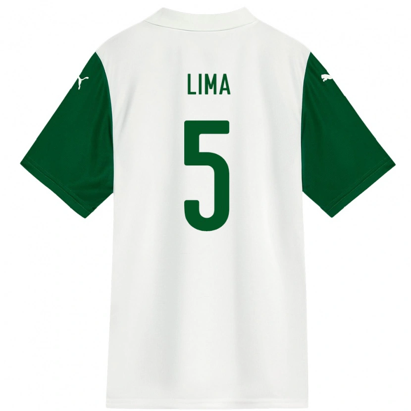 Danxen Niño Camiseta Ingryd Lima #5 Verde Blanco 2ª Equipación 2025/26 La Camisa México