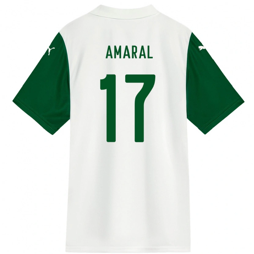 Danxen Niño Camiseta Isadora Amaral #17 Verde Blanco 2ª Equipación 2025/26 La Camisa México