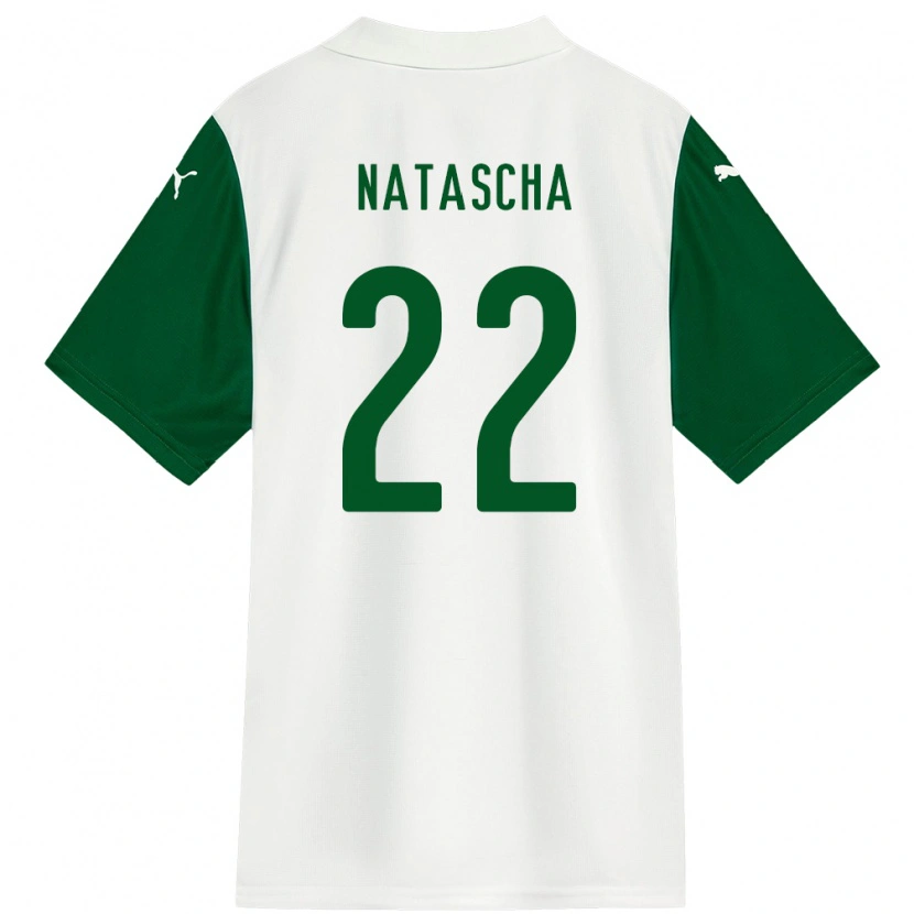 Danxen Niño Camiseta Natascha #22 Verde Blanco 2ª Equipación 2025/26 La Camisa México