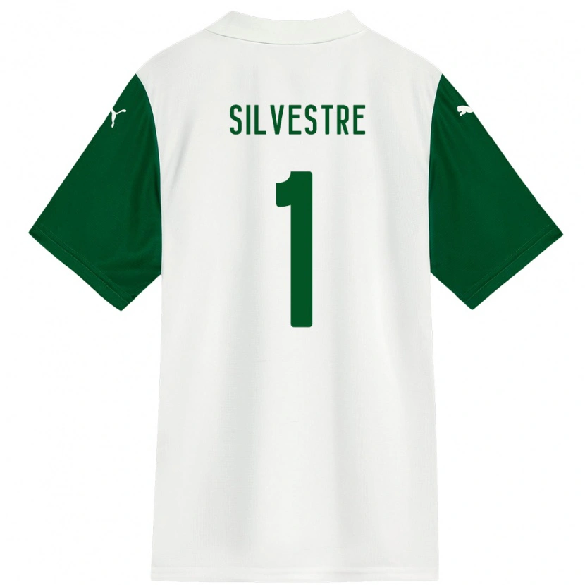 Danxen Niño Camiseta Vinicius Silvestre #1 Verde Blanco 2ª Equipación 2025/26 La Camisa México