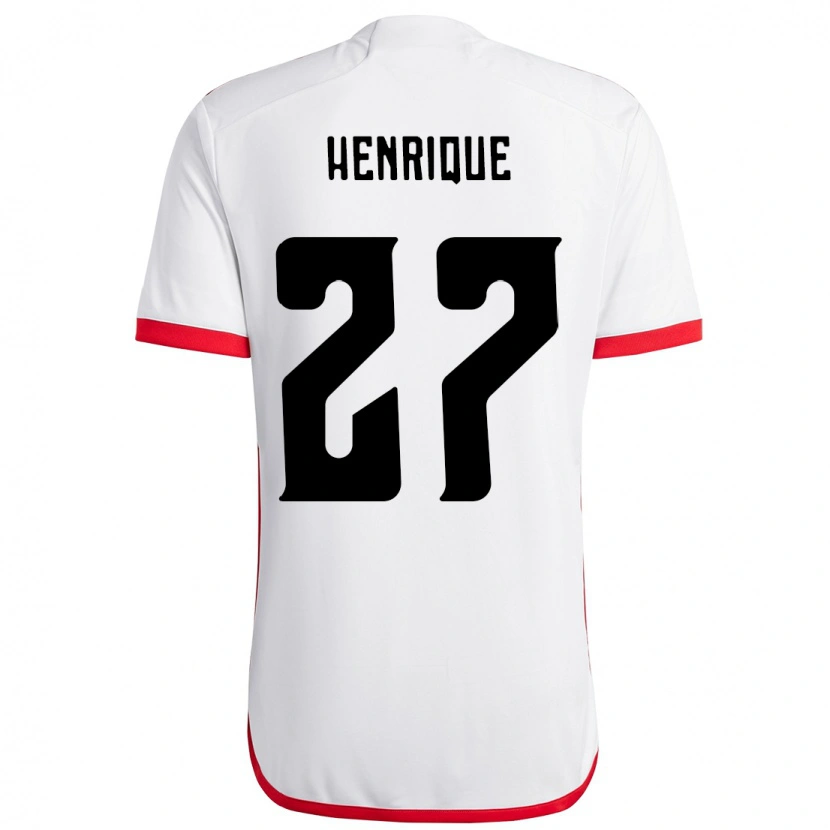 Danxen Niño Camiseta Bruno Henrique #27 Rojo Negro 2ª Equipación 2025/26 La Camisa México