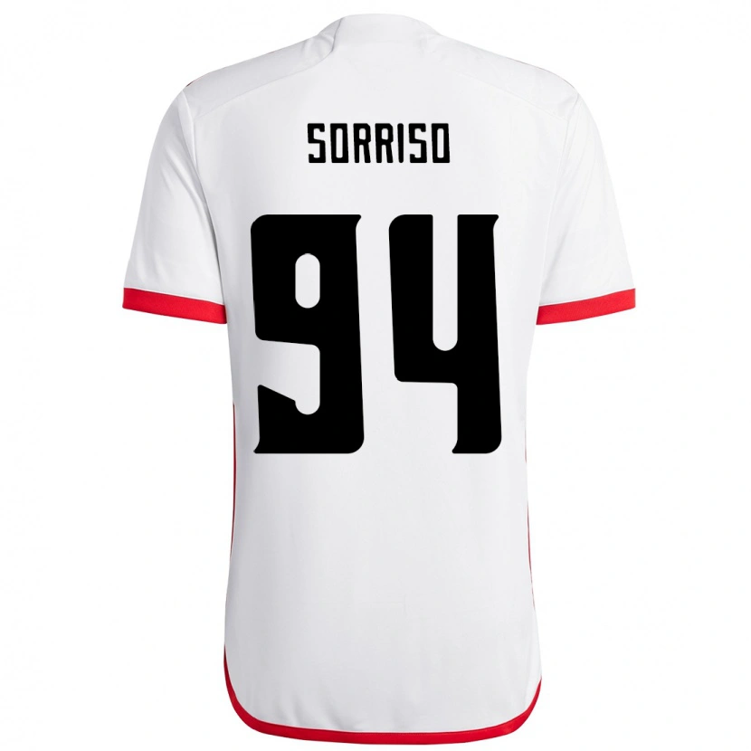 Danxen Niño Camiseta Sorriso #94 Rojo Negro 2ª Equipación 2025/26 La Camisa México