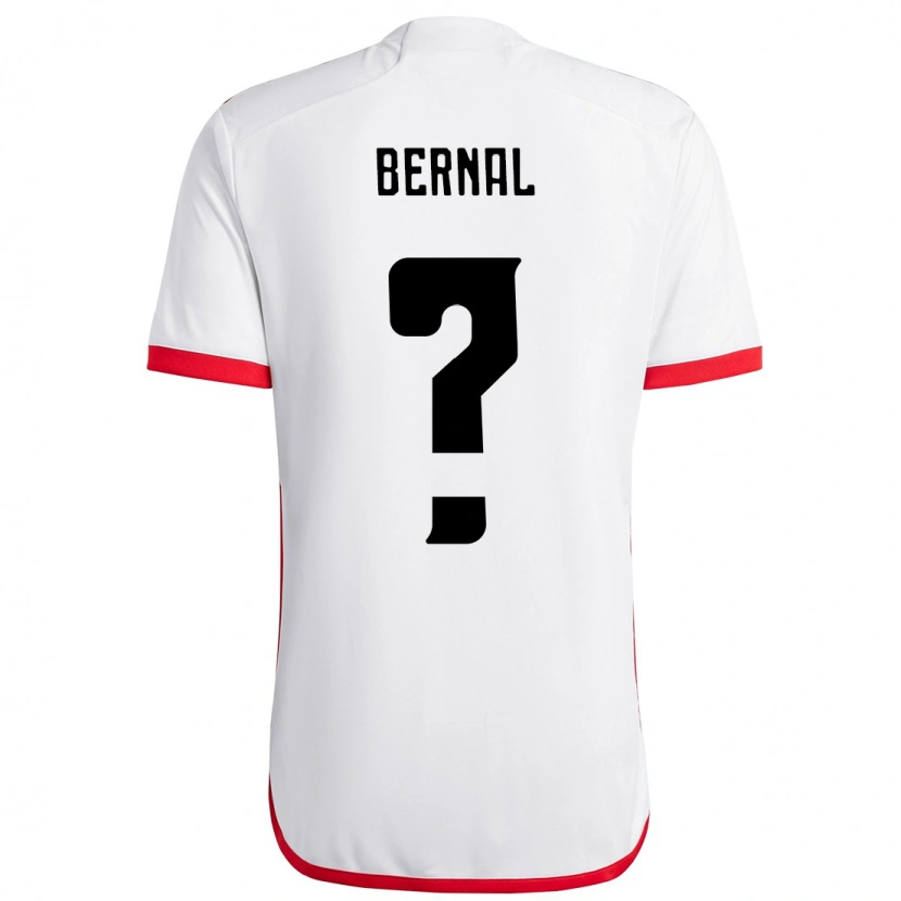 Danxen Niño Camiseta Scarlett Bernal #0 Rojo Negro 2ª Equipación 2025/26 La Camisa México