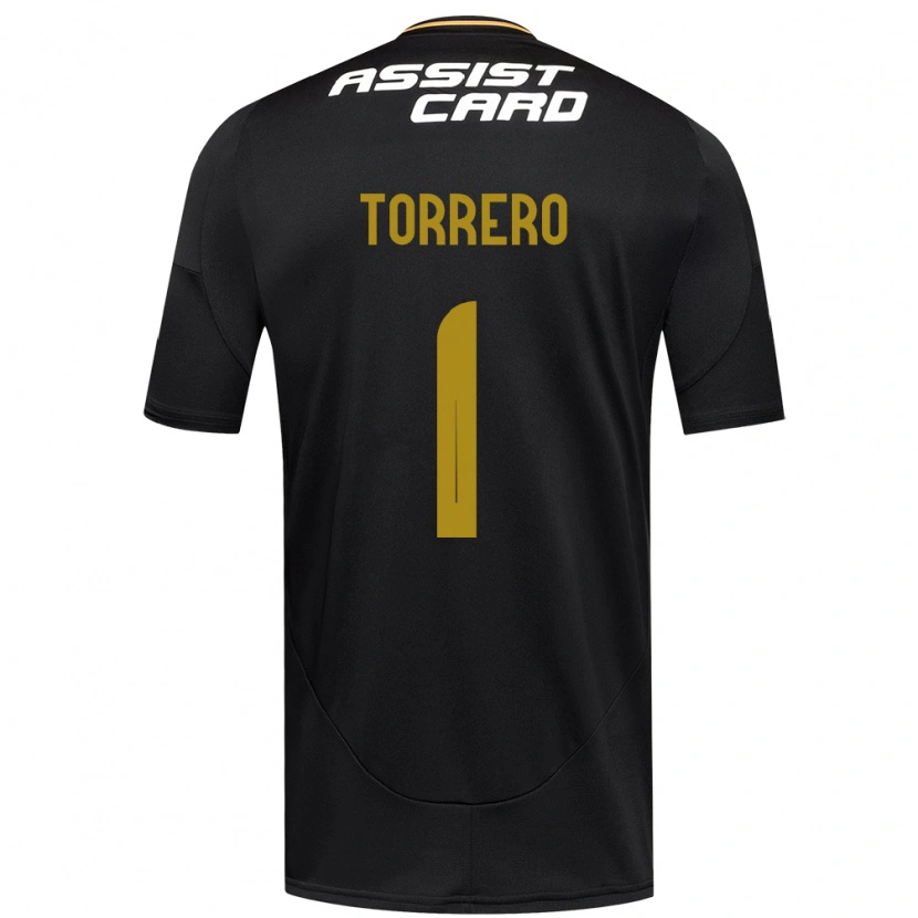 Danxen Niño Camiseta Ryann Torrero #1 Negro Blanco 2ª Equipación 2025/26 La Camisa México