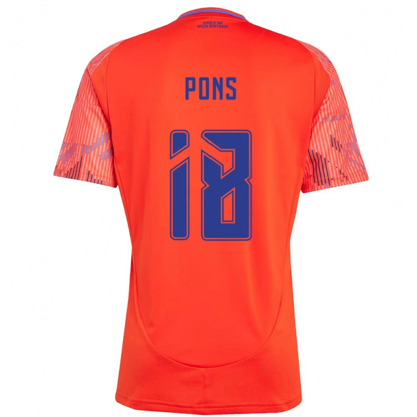Danxen Niño Camiseta Luciano Pons #18 Azul Celeste 2ª Equipación 2025/26 La Camisa México