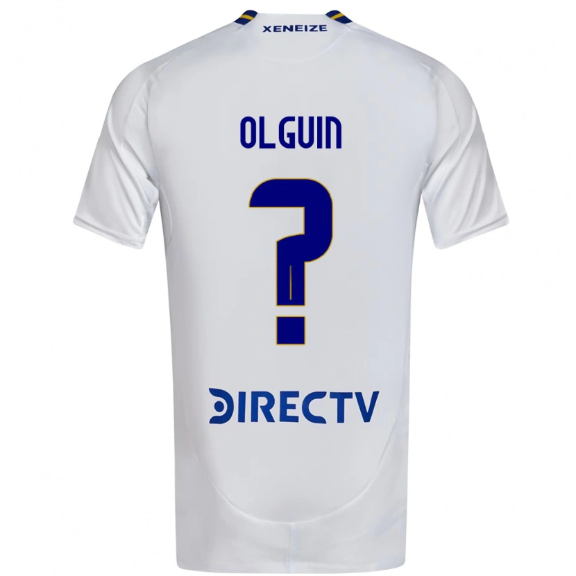 Danxen Niño Camiseta Matias Olguin #0 Azul Real Amarillo 2ª Equipación 2025/26 La Camisa México