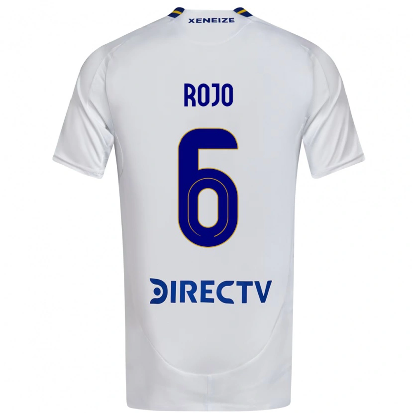 Danxen Niño Camiseta Marcos Rojo #6 Azul Real Amarillo 2ª Equipación 2025/26 La Camisa México
