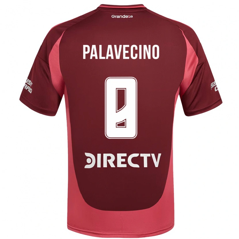 Danxen Niño Camiseta Agustin Palavecino #8 Blanco Rojo 2ª Equipación 2025/26 La Camisa México