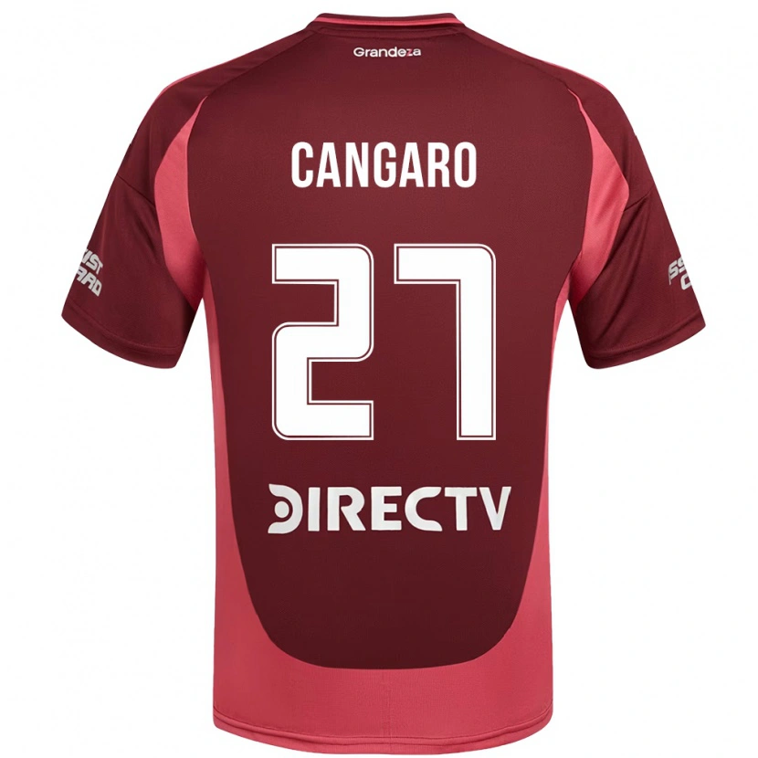 Danxen Niño Camiseta Juana Cangaro #27 Blanco Rojo 2ª Equipación 2025/26 La Camisa México