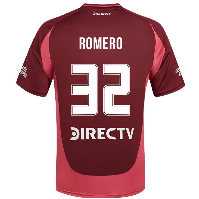 Danxen Niño Camiseta Julieta Romero #32 Blanco Rojo 2ª Equipación 2025/26 La Camisa México
