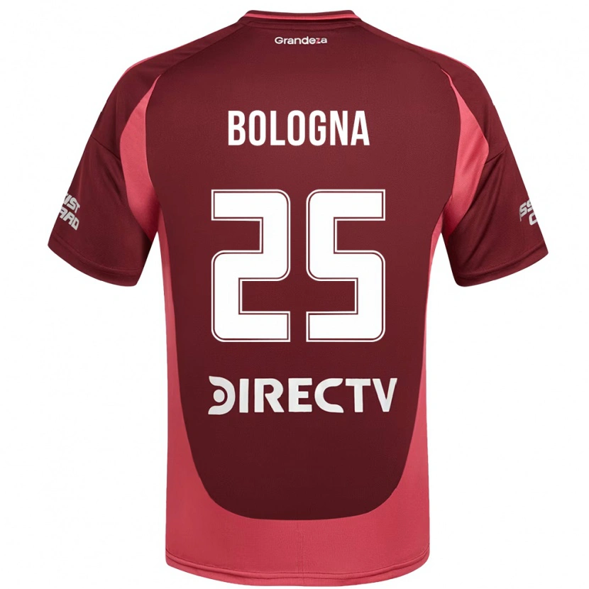 Danxen Niño Camiseta Enrique Bologna #25 Borgoña Magenta 2ª Equipación 2025/26 La Camisa México