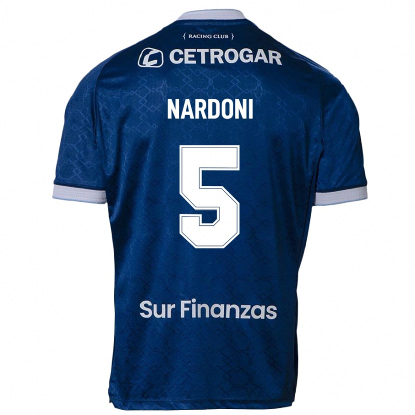 Danxen Niño Camiseta Juan Ignacio Nardoni #5 Azul Celeste 2ª Equipación 2025/26 La Camisa México