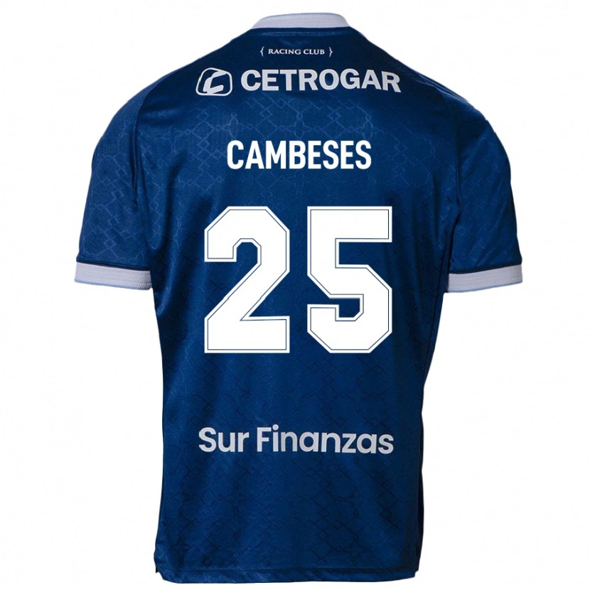 Danxen Niño Camiseta Facundo Cambeses #25 Azul Celeste 2ª Equipación 2025/26 La Camisa México
