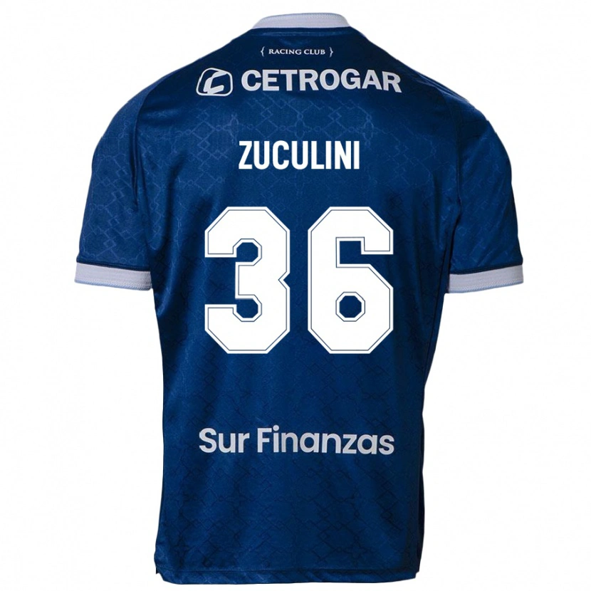 Danxen Niño Camiseta Bruno Zuculini #36 Azul Celeste 2ª Equipación 2025/26 La Camisa México