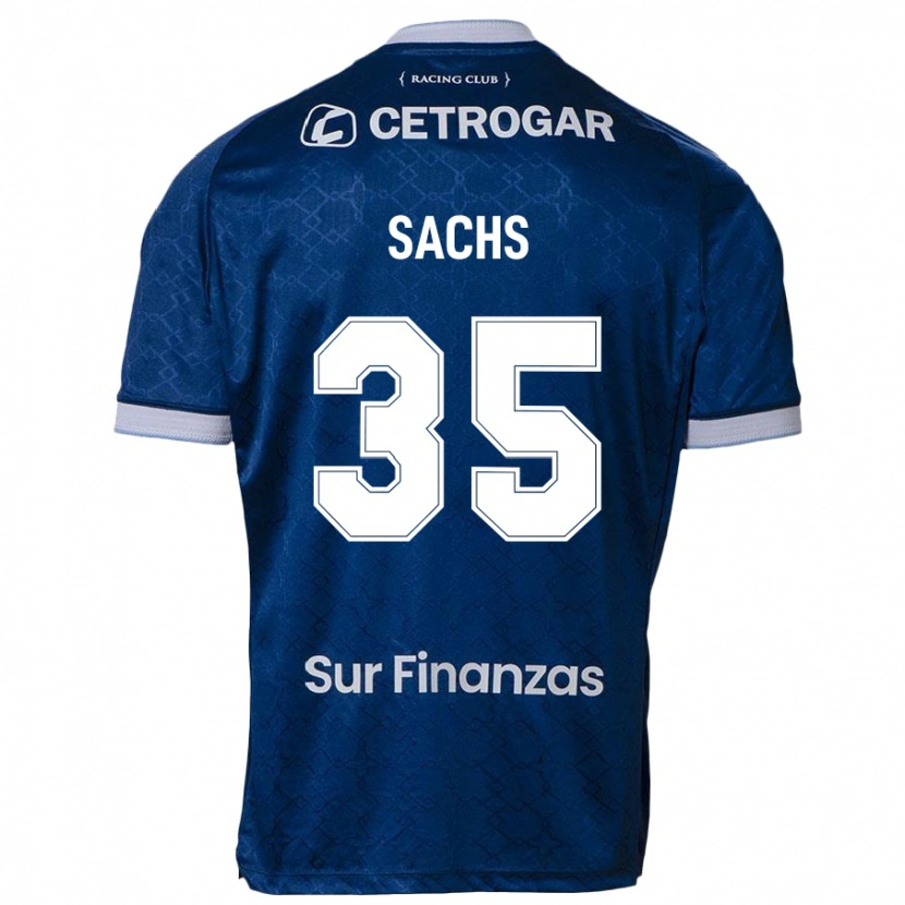 Danxen Niño Camiseta Adriana Sachs #35 Azul Celeste 2ª Equipación 2025/26 La Camisa México