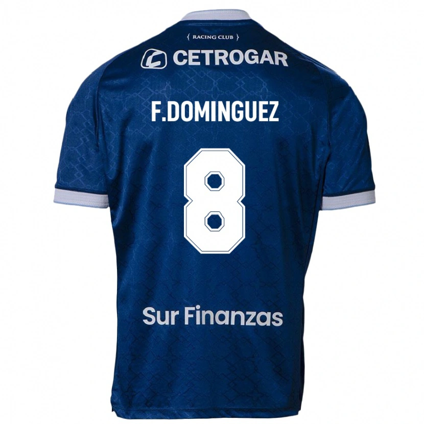 Danxen Niño Camiseta Fabricio Dominguez #8 Azul Oscuro 2ª Equipación 2025/26 La Camisa México