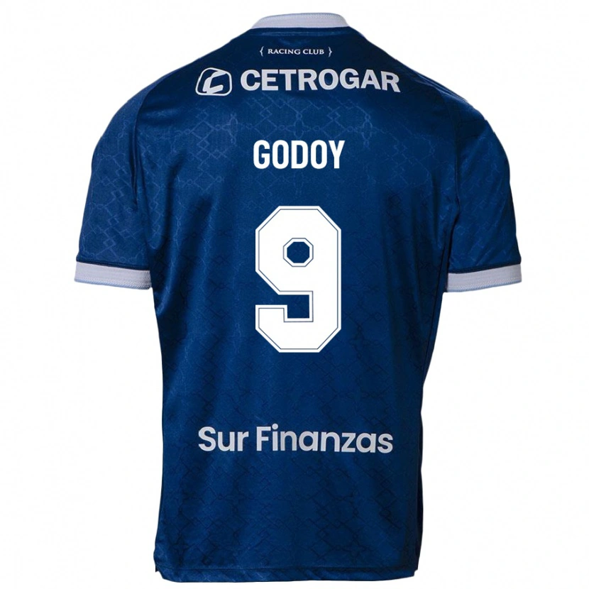 Danxen Niño Camiseta Santiago Godoy #9 Azul Celeste 2ª Equipación 2025/26 La Camisa México