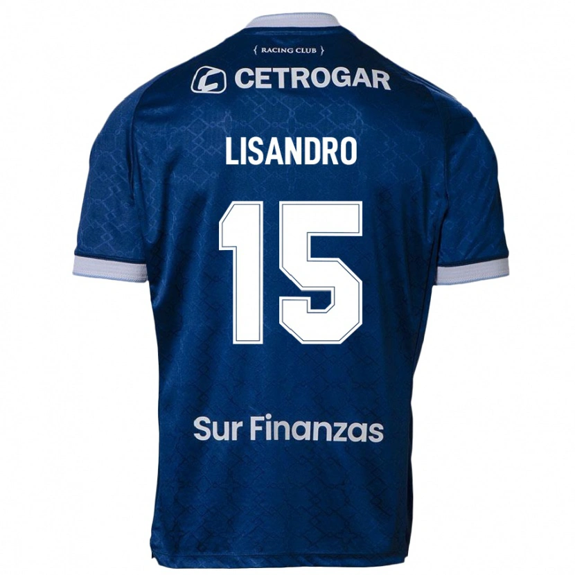 Danxen Niño Camiseta Lisandro Lopez #15 Azul Celeste 2ª Equipación 2025/26 La Camisa México