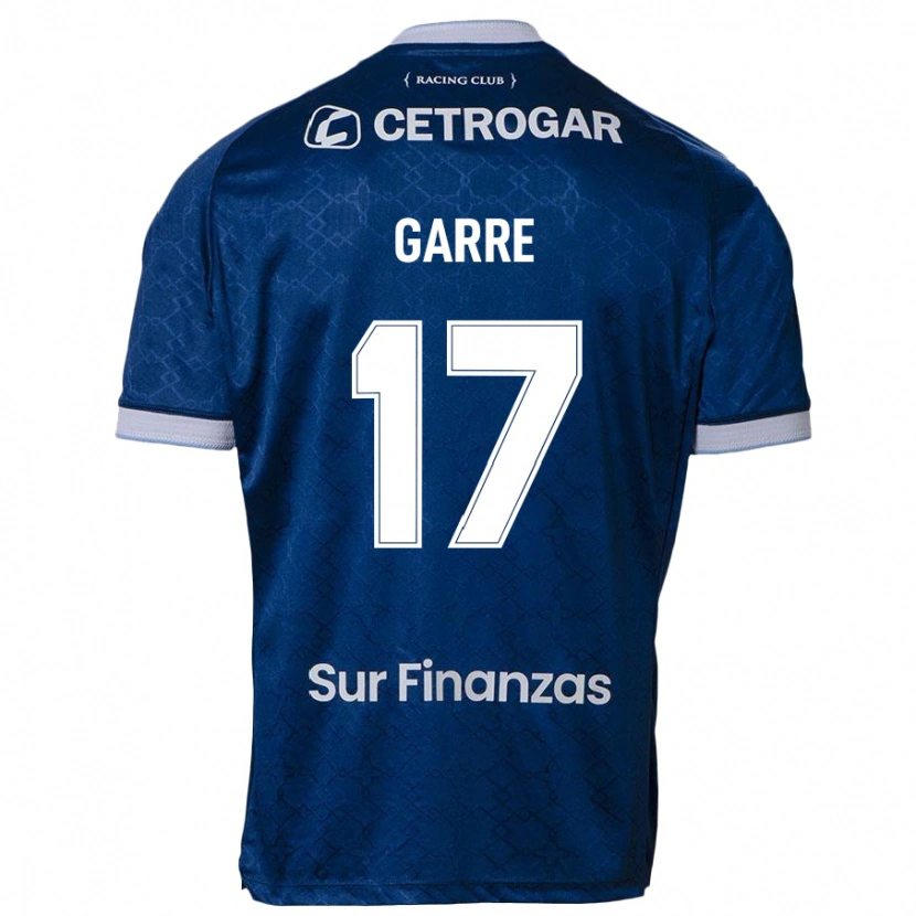 Danxen Niño Camiseta Benjamin Garre #17 Azul Oscuro 2ª Equipación 2025/26 La Camisa México
