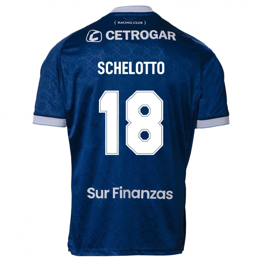 Danxen Niño Camiseta Ezequiel Schelotto #18 Azul Celeste 2ª Equipación 2025/26 La Camisa México