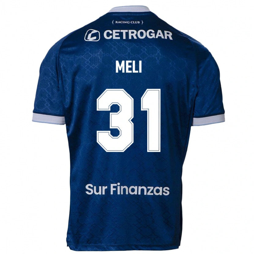 Danxen Niño Camiseta Marcelo Meli #31 Azul Oscuro 2ª Equipación 2025/26 La Camisa México