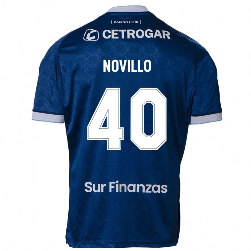 Danxen Niño Camiseta Joaquin Novillo #40 Azul Oscuro 2ª Equipación 2025/26 La Camisa México