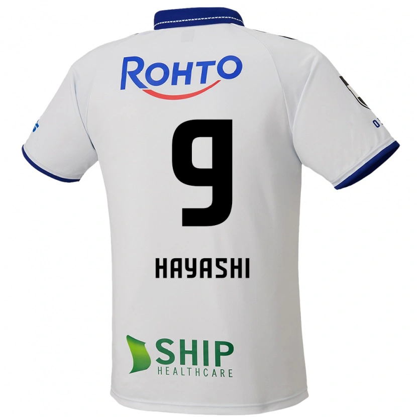 Danxen Niño Camiseta Daichi Hayashi #9 Azul Blanco Negro 2ª Equipación 2025/26 La Camisa México
