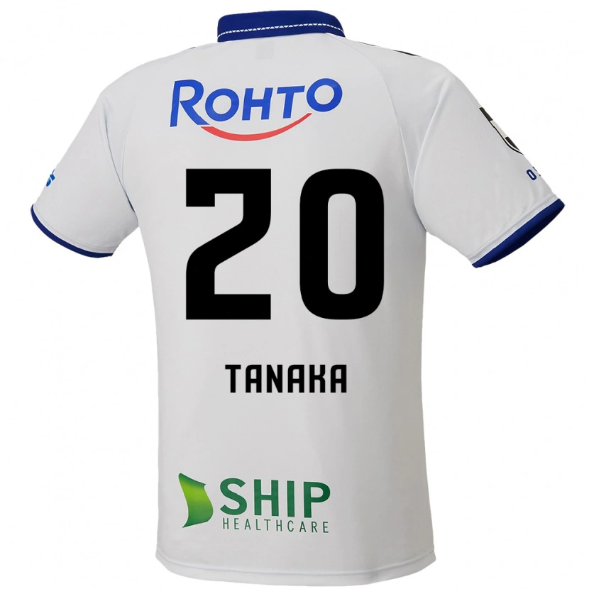 Danxen Niño Camiseta Hyoga Tanaka #20 Azul Blanco Negro 2ª Equipación 2025/26 La Camisa México
