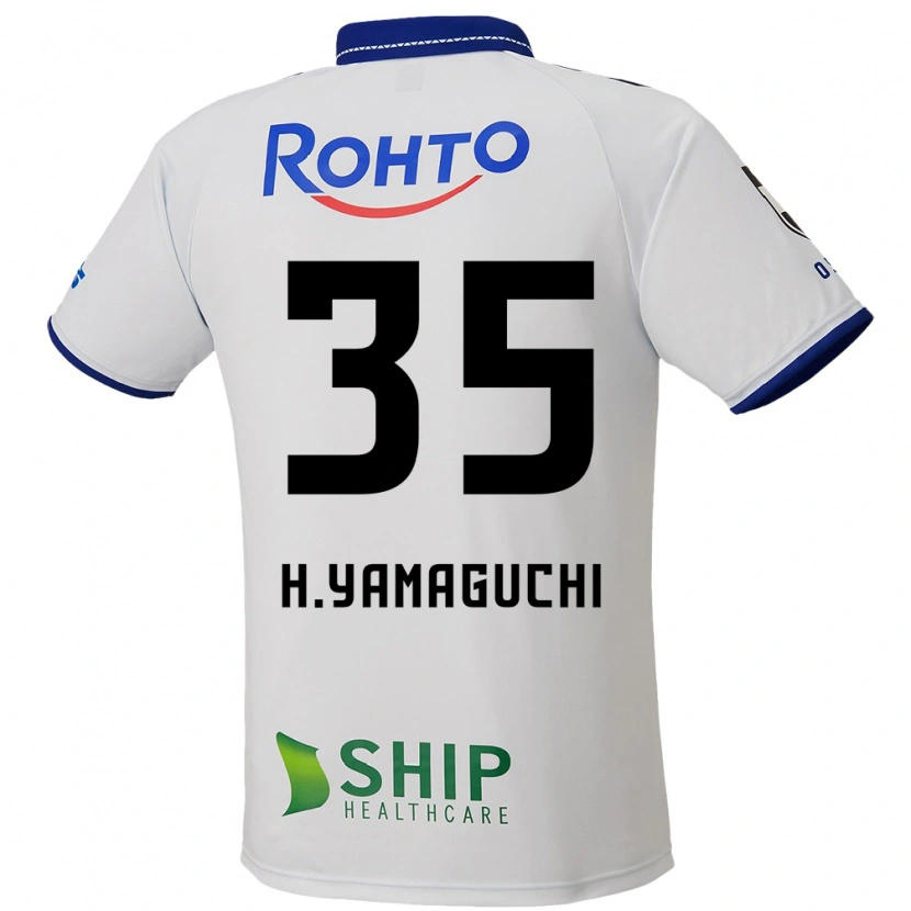 Danxen Niño Camiseta Haruta Yamaguchi #35 Azul Blanco Negro 2ª Equipación 2025/26 La Camisa México