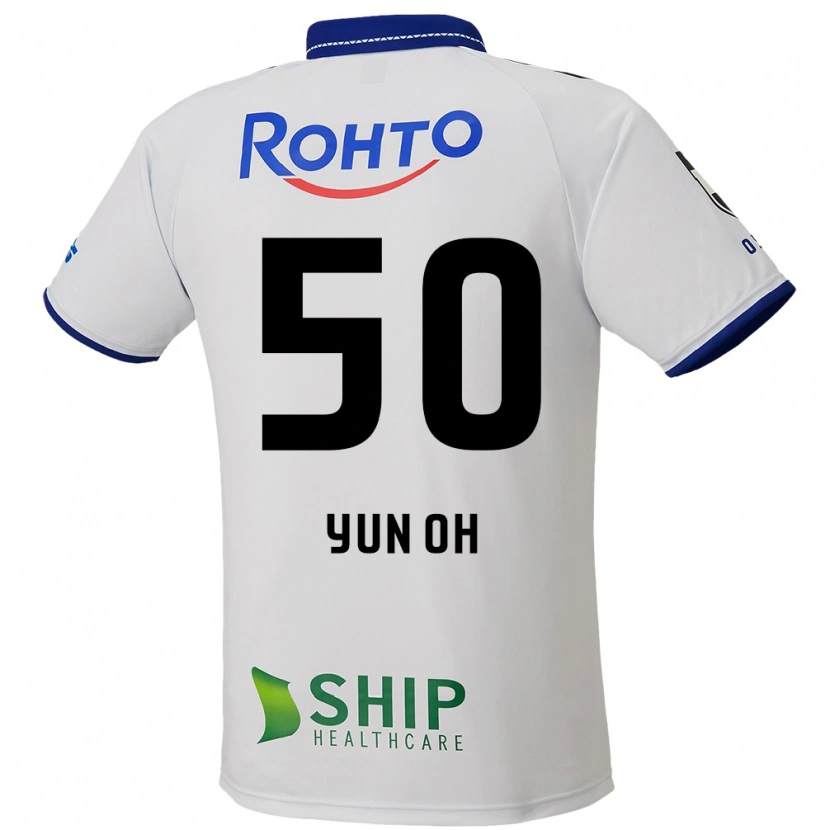 Danxen Niño Camiseta Lee Yun-Oh #50 Azul Blanco Negro 2ª Equipación 2025/26 La Camisa México