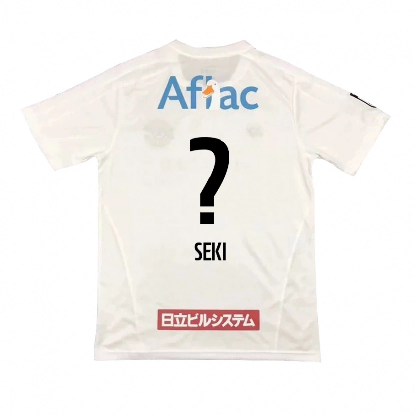 Danxen Niño Camiseta Yuto Seki #0 Negro Amarillo 2ª Equipación 2025/26 La Camisa México