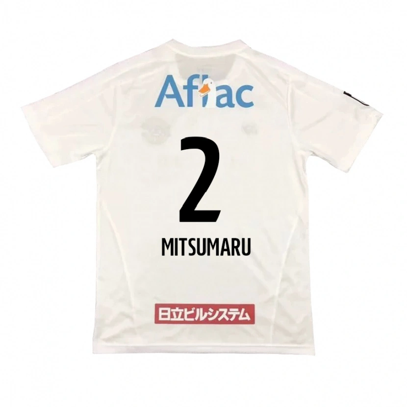 Danxen Niño Camiseta Hiromu Mitsumaru #2 Negro Amarillo 2ª Equipación 2025/26 La Camisa México