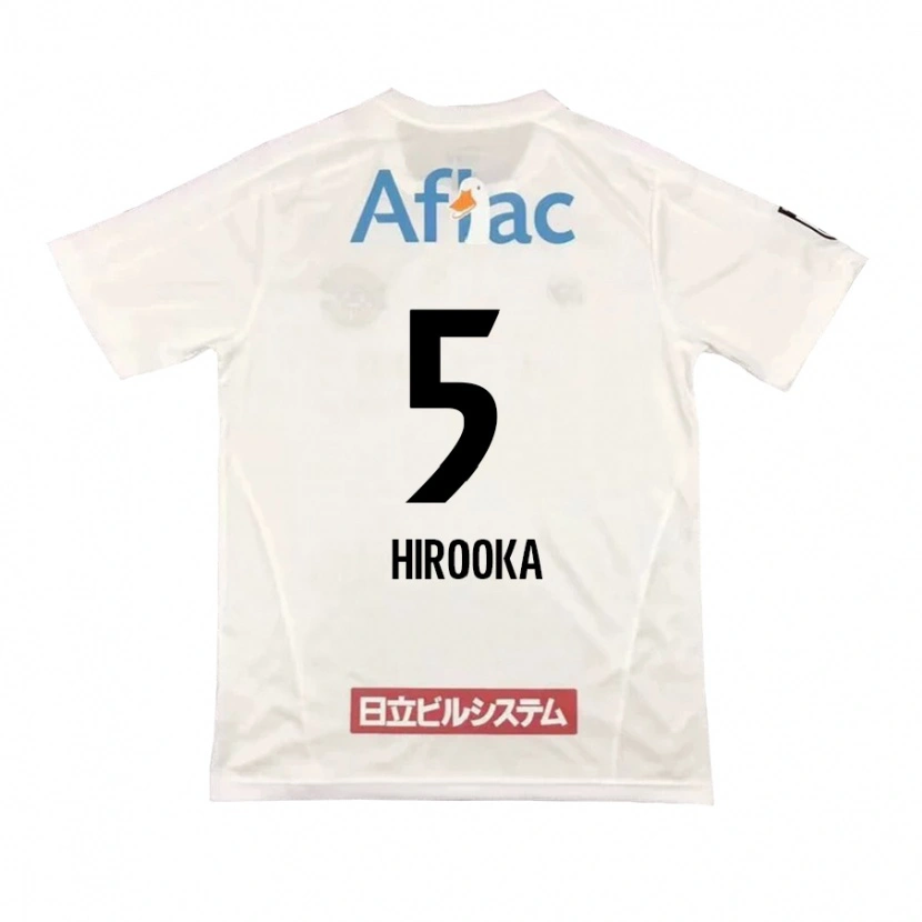 Danxen Niño Camiseta Eita Hirooka #5 Negro Amarillo 2ª Equipación 2025/26 La Camisa México