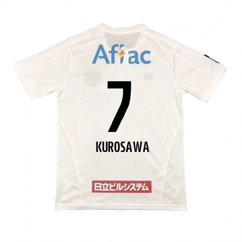 Danxen Niño Camiseta Shido Kurosawa #7 Negro Amarillo 2ª Equipación 2025/26 La Camisa México