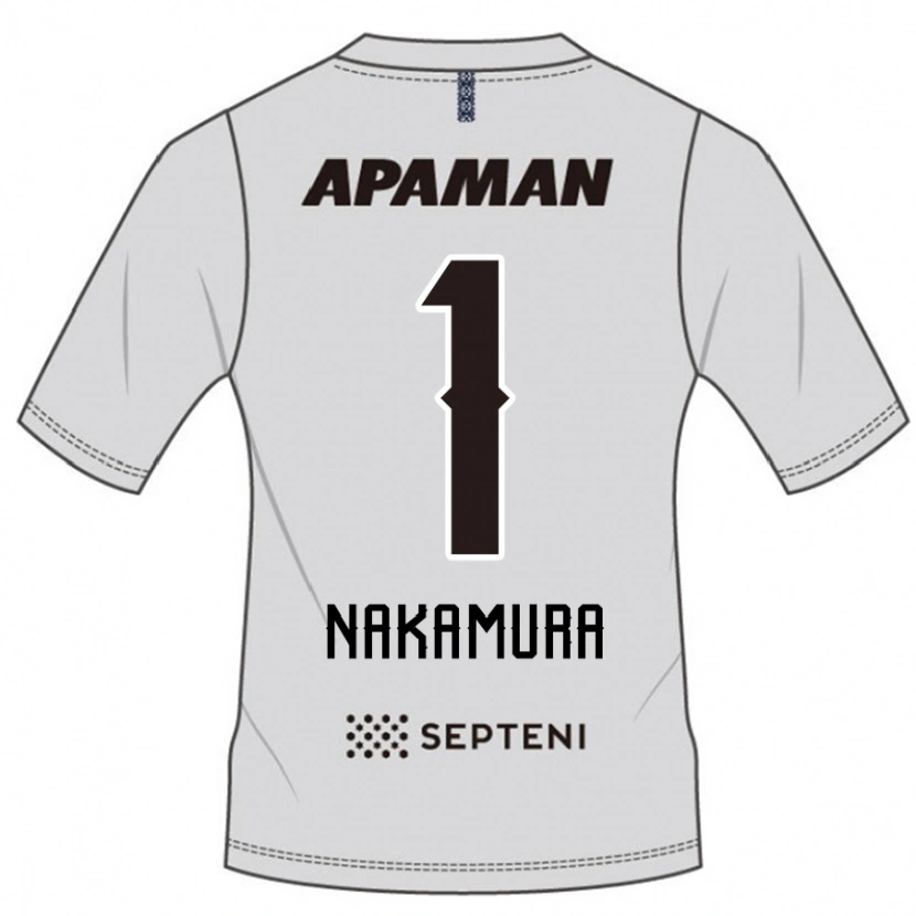 Danxen Niño Camiseta Seigo Nakamura #1 Azul Real Blanco 2ª Equipación 2025/26 La Camisa México