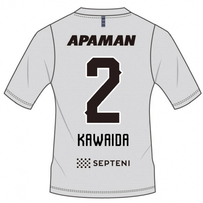 Danxen Niño Camiseta Ryoya Kawaida #2 Azul Real Blanco 2ª Equipación 2025/26 La Camisa México